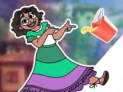 Joc Encanto Coloring Book on-line