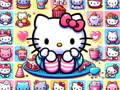 Joc Cute Kitty Memory Challenge on-line