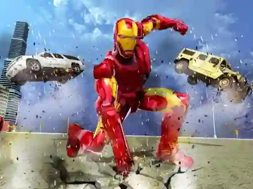 Joc Flying Iron Hero on-line