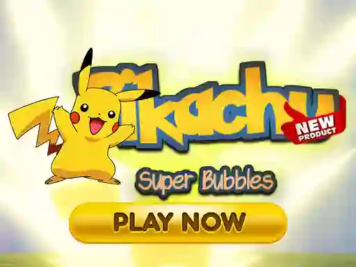 Joc Pikachu Super Bubbles on-line