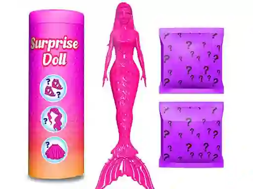 Joc Color Reveal Mermaid Doll on-line