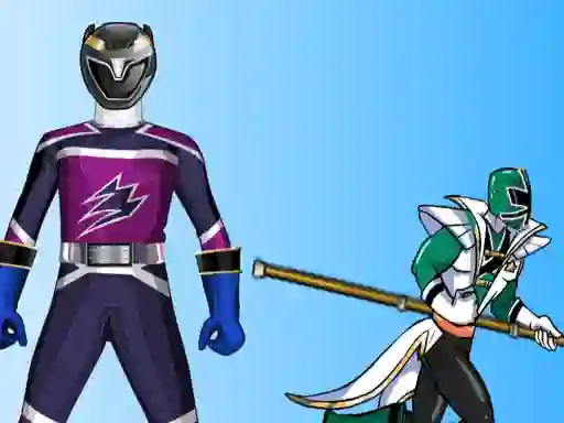 Joc Power Rangers Dressup on-line