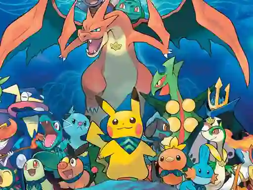 Joc Pokemon Memory on-line