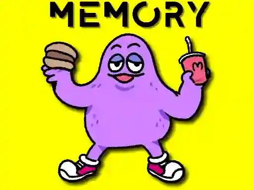 Joc Grimace Memory Challenge on-line