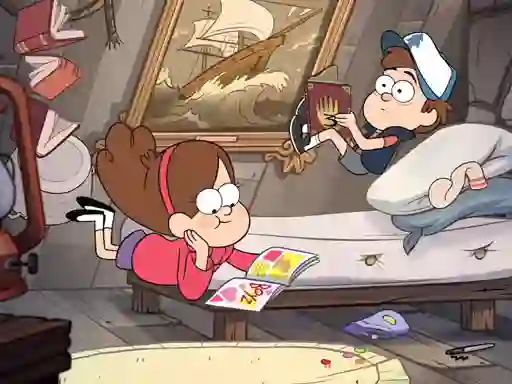 Joc Gravity Falls Slide on-line