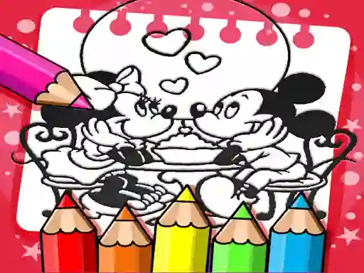 Joc Mickey Mouse Coloring Book on-line