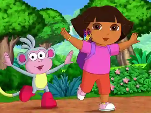 Joc Dora The Explorer Coloring on-line