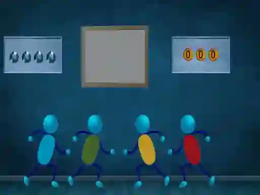Joc Blue house escape on-line