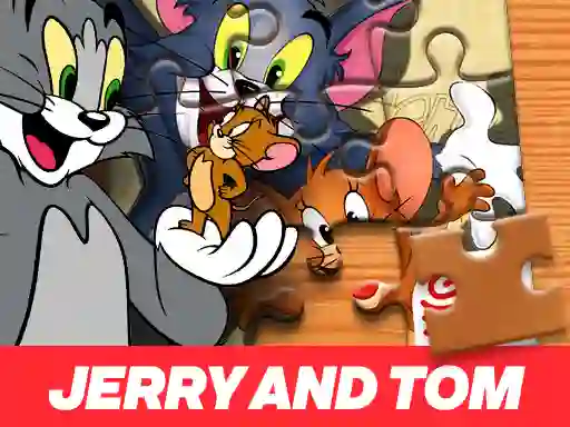Joc Jerry and Tom Jigsaw Puzzle on-line
