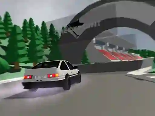 Joc Low poly car racing on-line