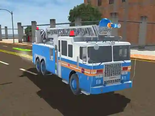 Joc Fire Truck Driving Simulator 2024 on-line