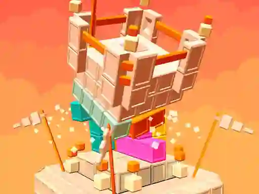 Joc Demolish Castle Puzzle on-line