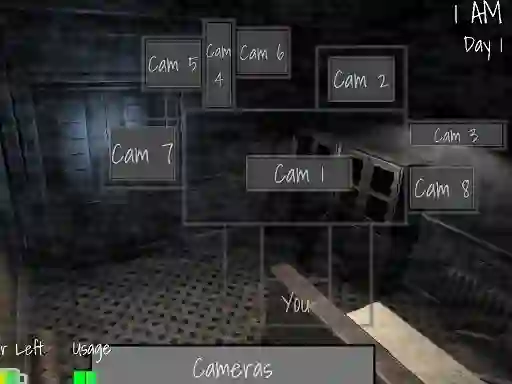 Joc Five Nights at Horror Games on-line
