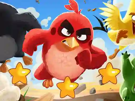 Joc Angry Birds Hidden Stars on-line