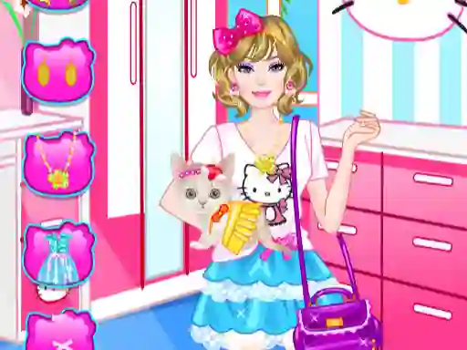 Joc Barbie With Kitty on-line