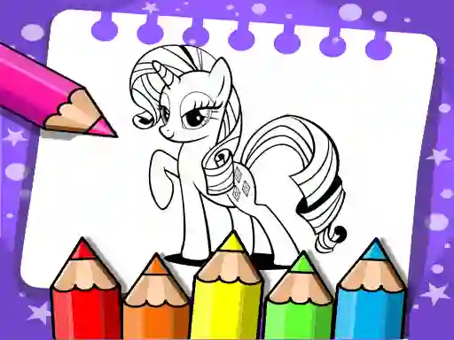 Joc My Little Pony Coloring Book on-line
