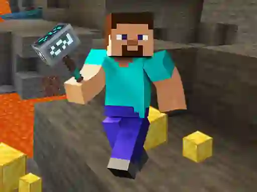 Joc Minecraft Hidden Golden Blocks on-line