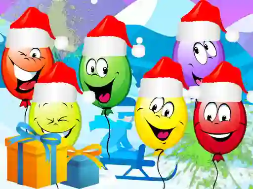 Joc Christmas Balloons Bursting on-line