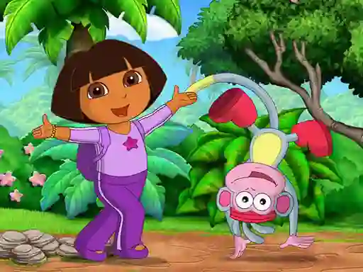 Joc Find 7 Differences Dora on-line