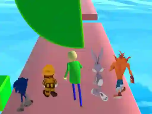 Joc Fun Race 3D baldi's basics on-line