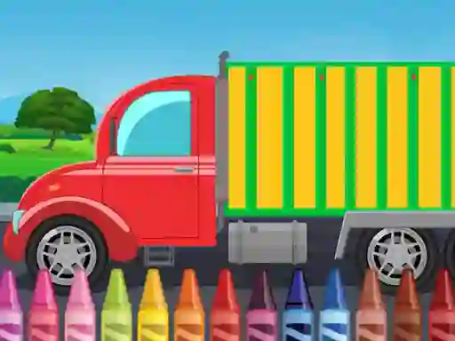 Joc Truck Coloring on-line