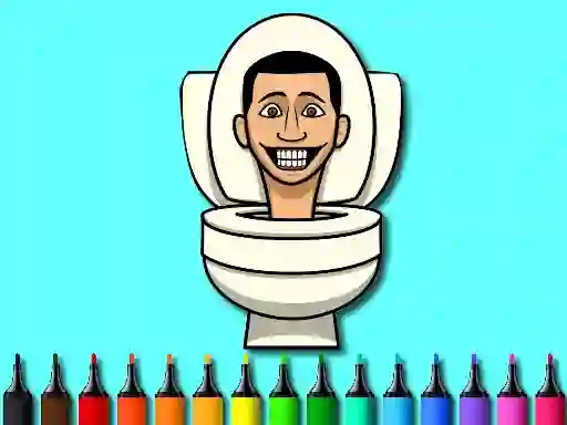 Joc Color Skibidi Toilet on-line