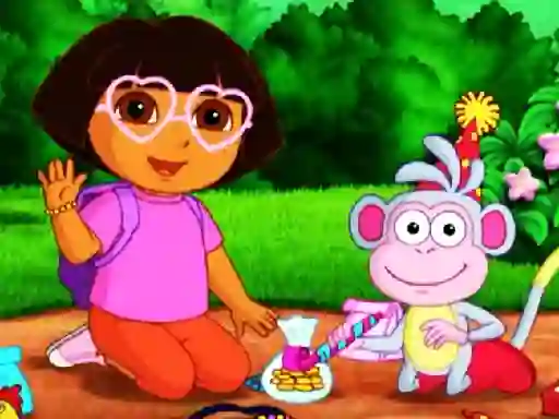 Joc Dora Kids Puzzles on-line