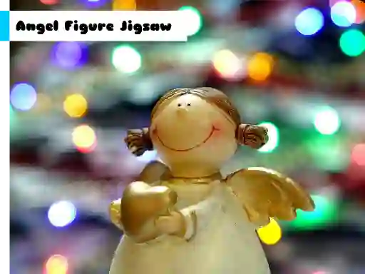 Joc Angel Figure Jigsaw on-line