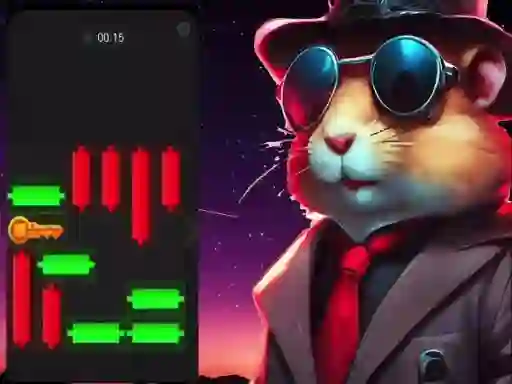 Joc Hamster Puzzle Keys on-line