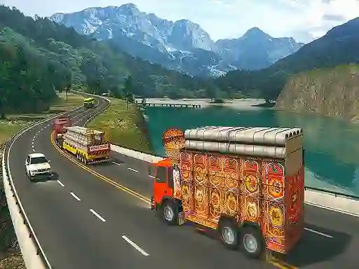 Joc Indian Cargo Truck Gwadar Port Game on-line