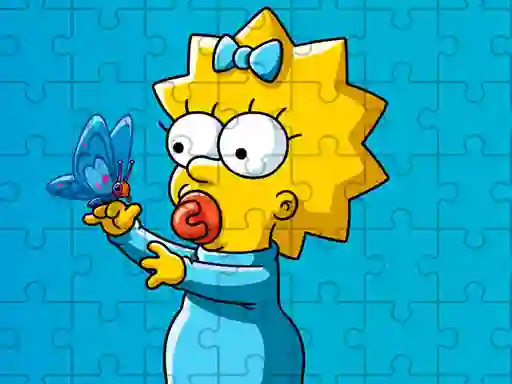 Joc The Simpsons Puzzle on-line