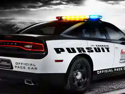 Joc Police Cars Slide Puzzle on-line