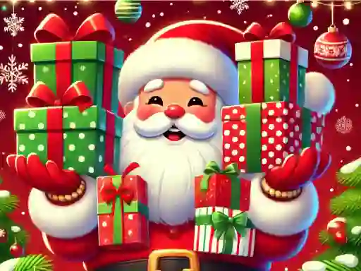 Joc Christmas Gift Jump on-line