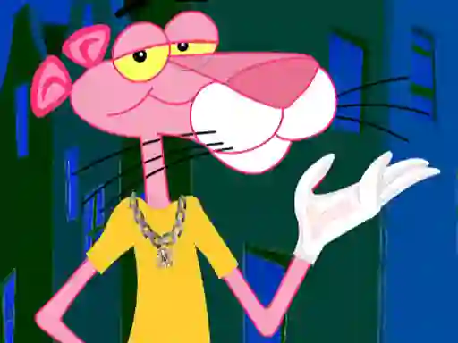 Joc Pink Panther Dress Up on-line