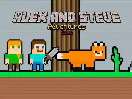 Joc Alex and Steve Adventures Saves on-line