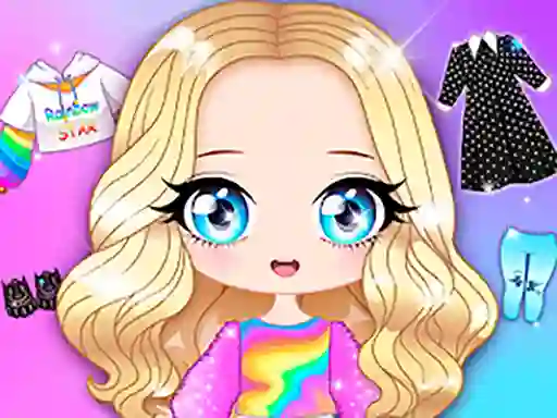 Joc Chibi Beauty Salon Dress Up And Spa on-line