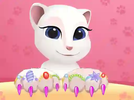 Joc Talking Tom Angela Great Manicure on-line
