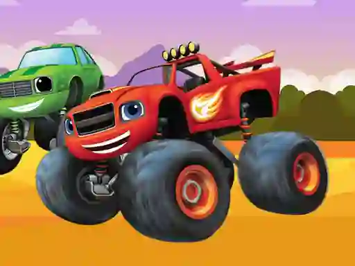 Joc Blaze Monster Machines Hidden Keys on-line