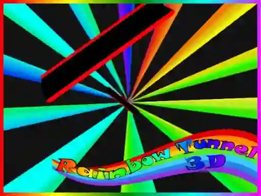 Joc Rainbow Tunnel 3D on-line