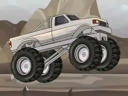 Joc Monster Truck Wheels on-line