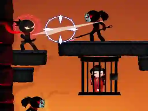 Joc Ninja Stickman Warrior on-line