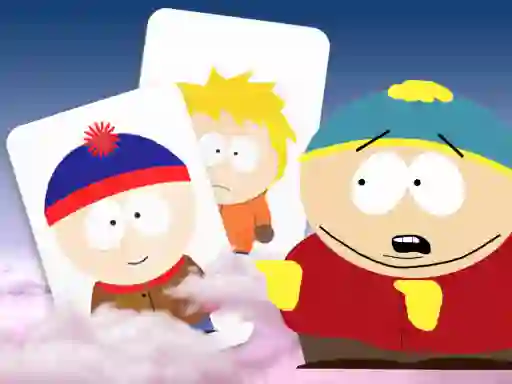 Joc South Park memory card match on-line