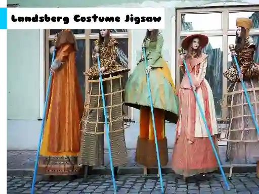 Joc Landsberg Costume Jigsaw on-line
