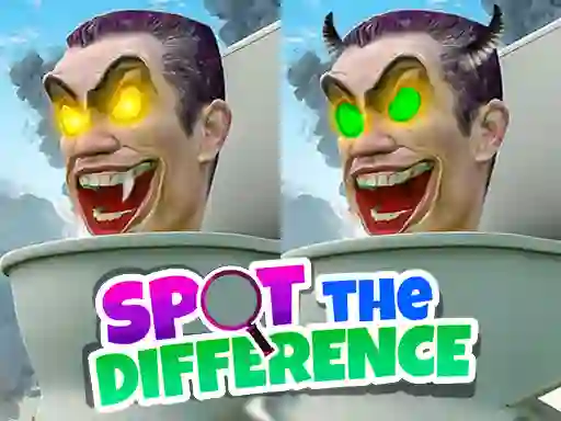 Joc Skibidi Toilet Spot the Difference on-line
