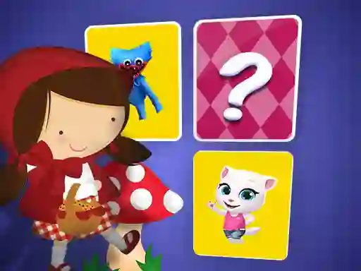 Joc Little Red Riding Hood Memory Card Match on-line