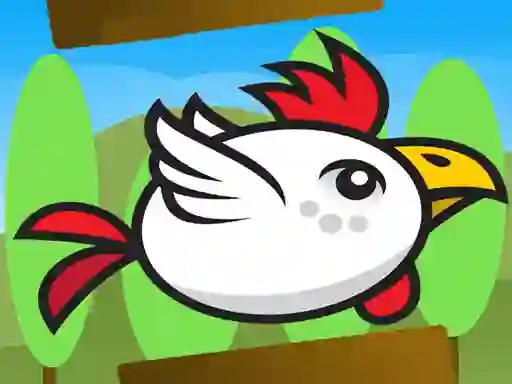 Joc Angry Flappy Chicken Fly on-line