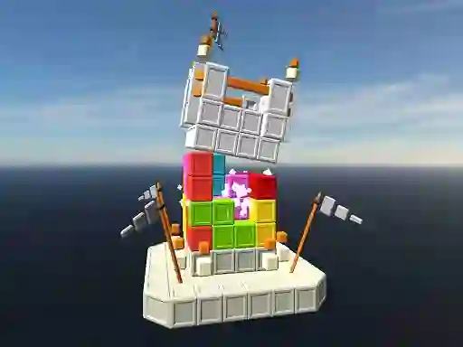Joc Castle Destruction Blocks on-line