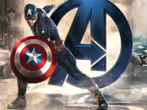 Joc Captain American Jigsaw Puzzle on-line