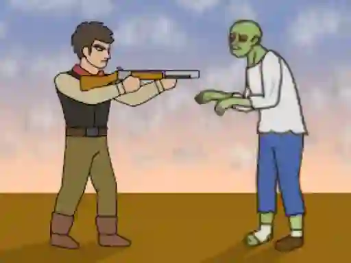 Joc Cowboy Survival Zombie on-line