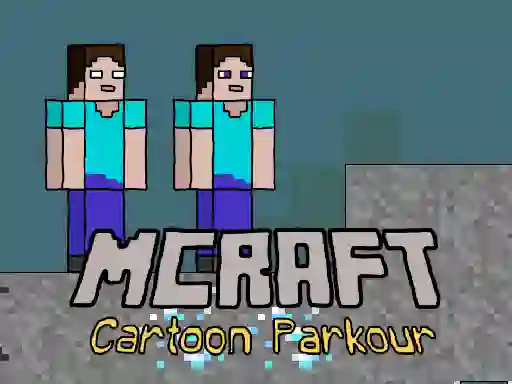 Joc Mcraft Cartoon Parkour on-line
